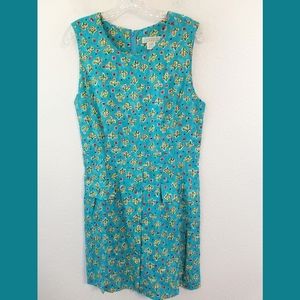 Compagnie Int'l Express Floral Sleeveless Romper